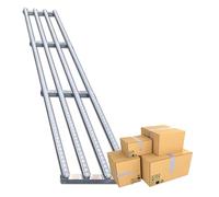 Mesa Transportadora Sin Motor, Ancho: 30/40/50 Cm, Se Puede Unir Una Longitud De 100 A 300 Cm, Gran Capacidad De Carga, 3 A 5 Filas De Ruedas, Funcionamiento Suave Y Flexible,100cm,w40cm