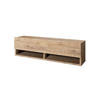 Mesa TV,100% Tablero de aglomerado rechapado en melamina, Color Athlantic Pino
