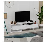 Mesa tv - 42x180x32 blanco 180 cm