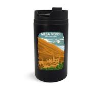 Mesa Verde National Park Colorado USA Taza de viaje, vaso de viaje, taza de café aislada, taza portátil