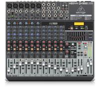 Mezclador Behringer XENYX QX1832USB Premium de 18 entradas y 3/2 buses con preamplificadores de micrófono y compresores XENYX, procesador Klark Teknik Multi-FX, opción inalámbrica e interfaz USB/audio