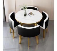 Mesa y juego de mesa de negociación de recepción de oficina, elegante mobiliario de reuniones de club para reuniones de negocios y conferencias, diseño moderno para espacios profesionales