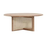 Mesas Auxiliares Pequeñas Mesa de Centro Moderna Mesa de centro for sala de estar, mesa pequeña de ratán de madera maciza, mesa de centro redonda Simple, mesa de aperitivos for balcón Mesas de Centro