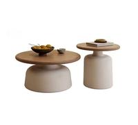 Mesas auxiliares pequeñas para dormitorio Mesa de centro for apartamento estilo crema, sala de estar, hogar, apartamento pequeño, mesa de centro redonda sencilla for sala de estar Mesa auxiliar para g
