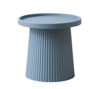 Mesas auxiliares pequeñas para dormitorio Mesa De Centro Redonda Sencilla Y Moderna, Mesa De Té Pequeña For Hogar, Apartamento Creativo, Sala De Estar, Balcón Mesa auxiliar para guardería con espacio