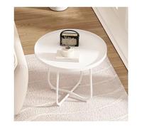 Mesas auxiliares pequeñas para dormitorio Mini mesa de centro moderna y sencilla, mesa auxiliar de hierro nórdico, mesa pequeña for apartamento, balcón y sala de estar Mesa auxiliar para guardería con