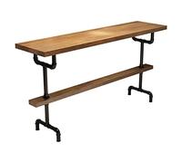 Mesas de Bar Sala de Estar de casa de Moda nórdica contra el Bar de la Pared Cafetería Larga Cafetería Restaurante de té Bar de Mesa Alto, sin sillas Mesa Alta de Pub