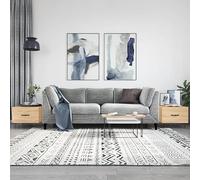 Mesas de Centro 2 uds Madera ingeniería Roble Sonoma Mesa de Centro con Cajón, Estilo y Almacenaje para Sala 50x50x40cm