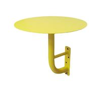 Mesas de Centro pequeñas de Pared, Mesa Redonda pequeña Creativa, Mesa de negociación de Pared para Tienda de té con Leche, cafetería, área de Ocio, Mesa Lateral de Hierro