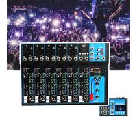 Mesas de mezclas de 7/5 bandas de canal, consola de mezclas, mezclador de sonido para DJ, interfaz de audio USB y mezclador de alimentación fantasma de 48 V, dos interfaces,Route-7