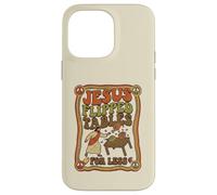Mesas volteadas de Jesús para Menos Retro Divertido Cristiano Vintage Carcasa para iPhone 14 Pro MAX