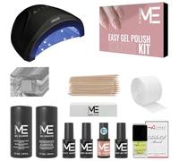 MESAUDA Starter Me Easy Gel Polish - NUDE EDITION - Kit de Esmalte de Uñas Semipermanente (KIT + LÁMPARA LED 24W)
