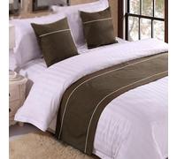 MESCXTY Bufandas de Cama Que no se decoloran, cubrecamas para Dormitorio, Hotel, Corredor, línea geométrica, tamaño King, Toalla, Bufanda, Ropa de Cama para el hogar, Juego de Cojines a Juego, B-2*