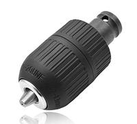 Mesee Adaptador de portabrocas de 2 a 13 mm, portabrocas de sujeción rápida de 1/2 a 20 UNF, Adaptador para Taladro, destornillador, portabrocas de llave de impacto con adaptador de 1/2 pulgadas.