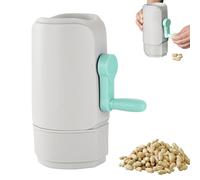 Mesen Cuenco automático de cacahuetes, exfoliante eficiente, filtro de doble capa, soporte antideslizante, material ABS PP, accesorios de gadgets de cocina