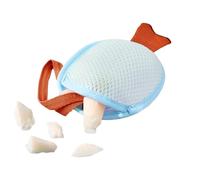 Mesh Animal Soap Pouch, Bar Soap Bag, 5.31x4.13 Inches with Lanyard, Body Scrubber, Foaming Soaps Saver Net, Bathing Accessory for Details, Travel Hotel Home Bathroom Usage