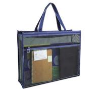 Mesh Art Supply Bag, Clear Art Storage Bag, A3 Tote Bag For Art, Art Supply Tote Bag, Art Work Storage Bag, Painting Material Storage, Art Organizer Bag with Zipper, Art Supplies Carrying Bag,