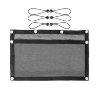 Mesh Boat Bag with Elastic Ring Quick-Dry Large Capacity Storage Net Pocket For Fishing Boats Yachts Campers RVs SUVs Travel Road Trips Camping Outdoor Gear Organization