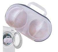 Mesh Bra Wash Bag, Zipper Laundry Protection Pouch, Compact Size Garment Care Bag, Mesh Material, Gentle Washing Style with Secure Closure Feature, Laundry Accessory for Lingerie
