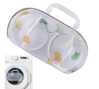 Mesh Bra Wash Bag, Zipper Laundry Protection Pouch, Compact Size Garment Care Bag, Mesh Material, Gentle Washing Style with Secure Closure Feature, Laundry Accessory for Lingerie