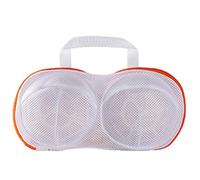 Mesh Bra Wash Bag, Zipper Laundry Protection Pouch, Compact Size Garment Care Bag, Mesh Material, Gentle Washing Style with Secure Closure Feature, Laundry Accessory for Lingerie
