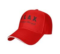 Mesh Cap Relax I'm A Massage Therapist Printed Trucker Cap Baseball Hats For Shopping Fishing Tennis Secado Rápido Baseball Cap Clásico Gorra De Béisbol para Exterior Verano Tenis