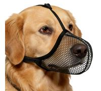 Mesh Dog Muzzle - Adjustable Anti Bark Guard, Breathable Soft Reflective Bite Control, Lightweight Secure Fit Pet Tool | Ideal for Small Medium Large Puppy Scavenging Grooming Barki