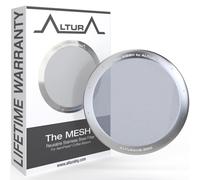 MESH: Filtro met?lico reutilizable para cafetera AeroPress. Tambi?n compatible con la prensa de caf? AeroPress Go. No m?s filtros de papel originales.