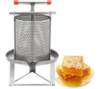 Mesh Honey Press Machine, Honey Extractor Honey Wax Presser Household Manual Press Beekeeping Tool, For Wine Honey And Juice Making, LJJY-KK
