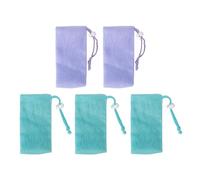 Mesh jabón Bolsa de jabón de Espuma Duradera generando Bolso seco rápido para la Limpieza Facial del Cuerpo de la Ducha