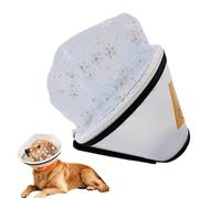 Mesh Muzzle - 23x23x12.5cm Adjustable Breathable Anti Scavenging | Soft Dog Muzzle | Elizabethan Collar For Daily Walking Car Trips Home Rest Outdoor Exploration, Small Medium Large Breeds
