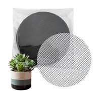 Mesh Plant Pots, 50-Piece Screen Root Protection Net for Flower Vegetable Gardening, with 3-Inch Flexible Pot Drainage Insert, for Patio Balcony Porch Outdoor 7.5cm