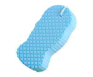 Mesh Pouf Bath Sponge | Shower Spongge Body Scrubber Loofah| Boddy Exfoliator for Remove Dead Skin, Gentle and Rough Lightweight Spongee for Showerr 4.72x2.36x0.91 inches