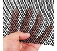 Mesh rejilla para automóvil - Rollo malla la parrilla para automóvil, aleación aluminio 40x13 pulgadas cubierta exterior recortable para la capucha delantera del vehículo Automotive Truck Protection A