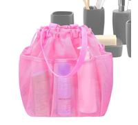 Mesh Shower Cáddy - Quick-Drying Hanging Shower Tote | Must-Have Large Capacity Organizer for University Dorms | Durable Toiletry Bag for Bathroom, Gym, Swimming, and Travel Storage