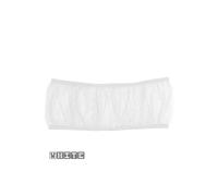 Mesh skirt for pet birdcage, nylon net for seed catching, white, L