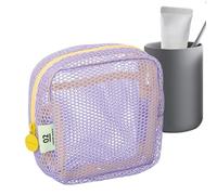 Mesh Storage Bag, Mesh Cosmetic Organizer Pouch, Zipper Cosmetic Bag for Cosmetics, Cell Phone, Keys, Tissues - Versatile Makeup Organizer with Mesh Cosmetic Organizer Bag,