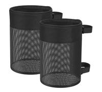 Mesh Tennis Ball Bag | 2 Pieces Pickleball Organizer - 5.31x5.31x8.66 Mesh Pickleball Ball Holder,for Women Men Golfers Beginners Professionals Players Athletes Driving Range Tournament Leagues School