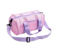 Mesh Travel Toiletry Bag, Large Capacity Portable Shower Organizer Bathroom | Hanging Travel Kit, Grooming Accessory with Water-Resistant Design, Toiletry Bag for Women Men and Vacation Hotel