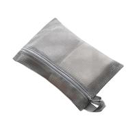 Mesh Zipper Bags, Zippered Organizer Pouches, Portable Multi-Functional Storage Tote for Toiletries, Travel, Cosmetics, School, Dorm, Beach & Offices Supplies, 9.84x7.09 Inches