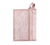 Mesh Zipper Pouch, Zippered Mesh Bags, Portable Toiletry Tote, Multifunctional Organizer, Ideal for Travel, Camping, Cosmetics, Dorm, Business Trips, Beach, Home, 9.84x7.09 Inches