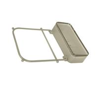 Meshmate - Cesta de basura portátil para fregadero de cocina, incluye 50 bolsas de malla desechables, para uso diario, colector de residuos de cocina