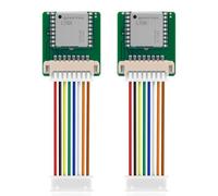 Meshnology 2 módulos de personalización GPS L76K GNSS para placa de desarrollo V4 y nodo de malla T114, alta precisión de posición, baja potencia, alta sensibilidad, ideal para Ar duino Rasp Berry P i
