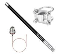 Meshnology Antena de fibra de vidrio impermeable Lora 5.8dbi de 915 MHz con cable adaptador de 20 cm para punto de acceso de helio RAK Nebra Bobcat 300 SenseCAP M1 Hotspot Heltec V3/V4 Meshtastic