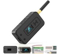 Meshnology ESP32 LoRa V4 Dev Board + Módulo GNSS L76 + Batería de 3000 mAh + Carcasa Negra, ESP32-S3 LoRa WLAN Bluetooth 2 MB PSRAM 16 MB Flash 863-928 MHz Antena Compatible con GPS Solar A rduino