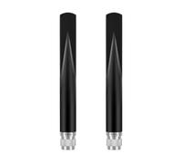 Meshnology Meshtastic - Antena LoRa de 915 MHz, ganancia de 5 dBi, 18 cm, 2 | Omni - Antena de largo alcance para exteriores N macho 915 MHz 802.11ah para Meshtastic LoRa HaLow, color negro