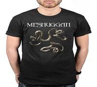 Meshuggah Catch 33 Extreme Metal Album Swedish Sum Unisex 100% Cotton Short-Sleeve T-Shirts Black S