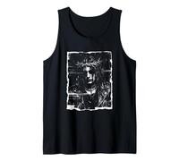 Mesías gótico Corona de Espinas rockero Camiseta sin Mangas