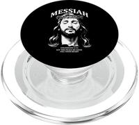 Mesías Mateo 11:28 Paz Verso de la Biblia Jesús religioso PopSockets PopGrip para MagSafe