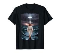 Mesías Tormenta de Agua Santo Dios Camiseta